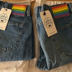 Levi’s glbtq+ jeans from the Levi’s Tailor Shop